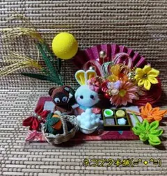 どんぐりアート＆オブジェ お花の下でひとやすみ - メルカリ