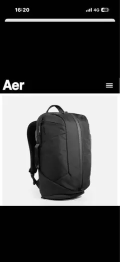 Aer エアー ダッフルパック3 リュック Duffle Pack 3 ブラックのサムネイル