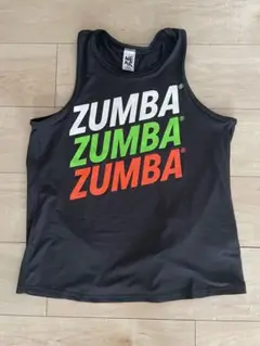 ZUMBA タンクトップ 濃いグレー(黒に近い)