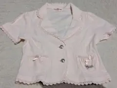 ピンク ショートジャケット