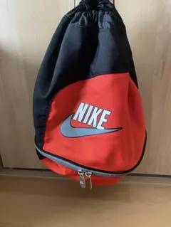 NIKE プールバッグ 赤黒