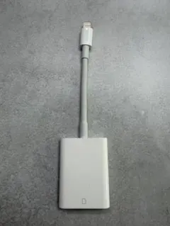 【美品】純正品Apple Lightning SDカードカメラリーダー