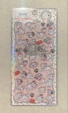 【正規品】プチドロップステッカー　101匹わんちゃん　ディズニー