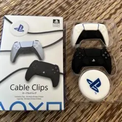 プレイステーション　ケーブルクリップ　ミニチュア　コントローラー