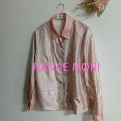 HANAE MORI Paris ハナエモリピンクペーズリー柄40難有りのサムネイル