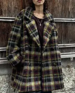 2026年最新】Adorable shaggy check coatの人気アイテム - メルカリ