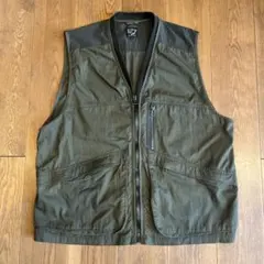ケ*ン様 古着 中古品　orslow リバーシブル　ベスト　4サイズ　カーキ　ア orSlow オアスロウ 60/40クロス リバーシブルベスト ロクヨン