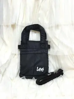 Lee ショルダーバッグ ブラック ミニバッグ