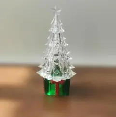 アクリル製クリスマスツリー