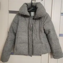 BEAMS グレー ダウンジャケット