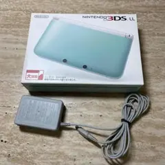 ニンテンドー3DS LL 本体 ミント×ホワイト 8941