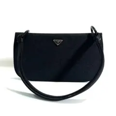 PRADA プラダ ワンショルダーバッグ コットンジャージー 三角ロゴ ハンド
