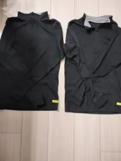 スキーウェアインナー　長袖シャツ2枚セット