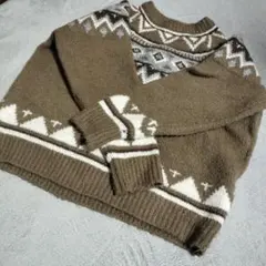 ノルディック ニット