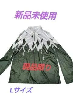 新品未使用値下げ(^^)メンズ春秋用グリーンシャツ