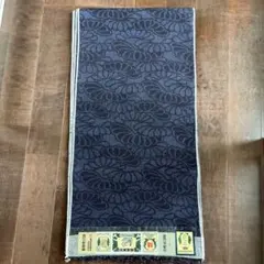 本場真綿結城紬　着尺　反物　松　濃紺