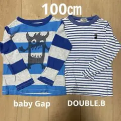 100㎝ baby Gap DOUBLE.B ロンTまとめ売り