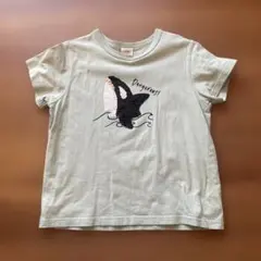 SiShuNon スパンコール　サメ　イルカTシャツ ライトグリーンのサムネイル