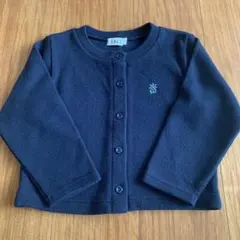 サッコ　長袖カーディガン 紺　110 フォーマル　お受験　お教室　ネイビー