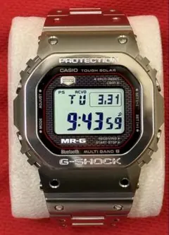 【新品同様】値下げ　試着のみG-SHOCK 最高峰 MRG-B5000D-1JR 2026年最新】CASIO g-shock mrg-b5000d-1jrの人気アイテム - メルカリ