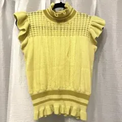 SNIDEL イエローニット Fサイズ