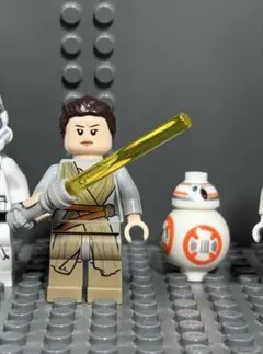 レゴ スターウォーズ ミニフィグ レイ bb-8