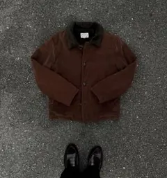 suède jacket / corduroy bomber jacket
