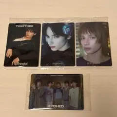 【匿名配送】TXT ヒュニンカイ ツインウエハース シール 4枚セット