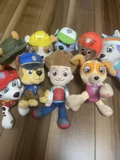 パウパトロール　ぬいぐるみ　まとめ売り　9体