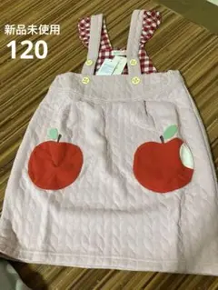 ベイビーチアー　りんご　ジャンパースカート