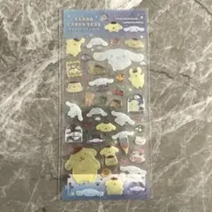 クリアキャンディシール　ポムポムプリン　シナモロール