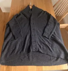 ズッカ　ZUCCa ウールワイドニットジャケット
