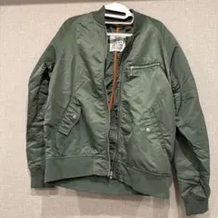 COEN コーエン MA-1 フライトジャケット XLサイズ モスグリーンのサムネイル