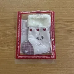 【リルリンリン】クリームフィルドビスケット 靴下のみソックス クリスマス2024