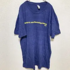 アメリカンアパレル 半袖Tシャツ 丸首 半袖 英字 L 紺 トライブレンドのサムネイル