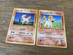 ポニータ Ponyta シャドーレス 英語版 ポケモンカード 旧裏 2枚 - メルカリ