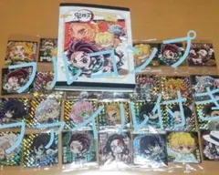 鬼滅の刃 ウエハース フルコンプ28枚 ディフォルメ其ノ四  ファイル付 極レア