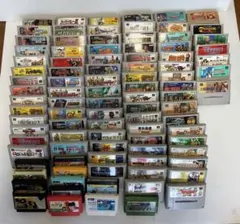 SFC スーパーファミコン ソフト 大量 まとめ売り 動作未確認 約95本