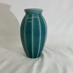 花瓶　光洋 山崎光洋作 京焼 光洋窯 花瓶 フラワーベース 青磁 - メルカリ