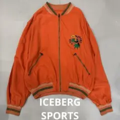 ICEBERG SPORTS アイスバーグ　80s 刺繍ブルゾン　バックのサムネイル