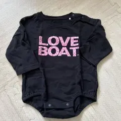 LOVE BOAT ロンパース ブラックのサムネイル