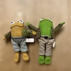 がまくんとかえるくん Frog and Toad ぬいぐるみ 2体セット