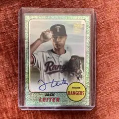 Jack Leiter Texas Rangers 49/99