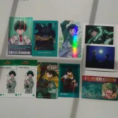 僕のヒーローアカデミア　緑谷出久　カード類　まとめ売り