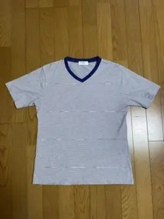 トゥモローランド　Tシャツ ブルー 半袖 Vネック 春、夏