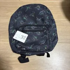 ★新品 미사용 ★ 西松屋 恐竜デザイン キッズ用リュックサック ブラック