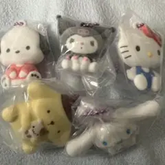 サンリオキャラクターズ ふわわフロッキーマスコット　全5種セット