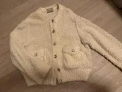 UNITED ARROWS サンプル品 ブークレ ショート カーディガン