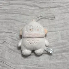サンリオ　ハンギョドン　パステルカラーマスコット　白　ホワイト