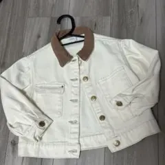 zara116 白デニムジャケット